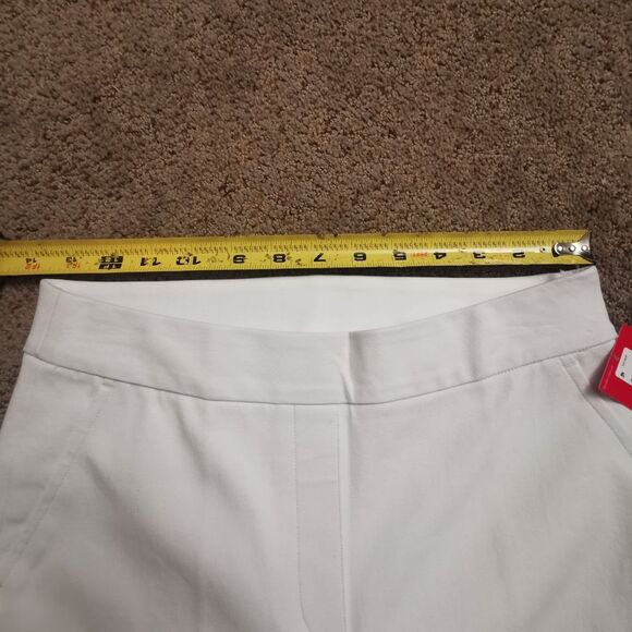 Women's SPANX On-the-Go Ankle Slim Straight Pant | Color: White | Sz: S - Picture 14 of 15